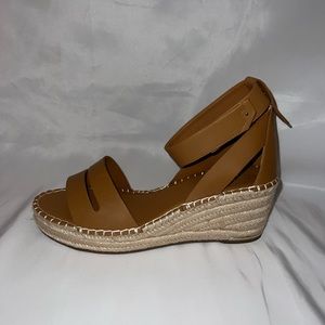 NWOT Franco Sarto Size 11 Wedges Heel 3” Front 1.25” Callia Leather #STB3